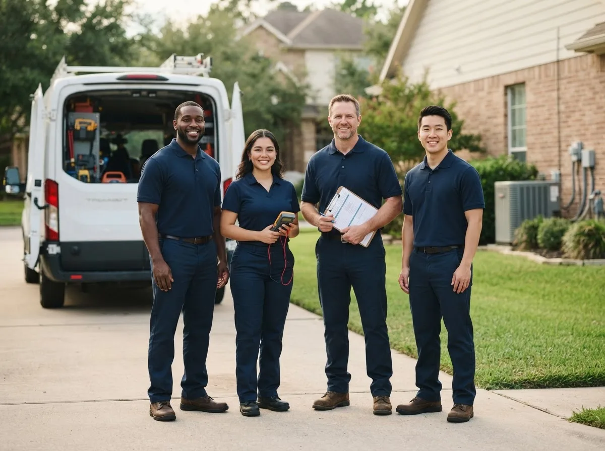 Certified HVAC technician near New Summerfield, TX